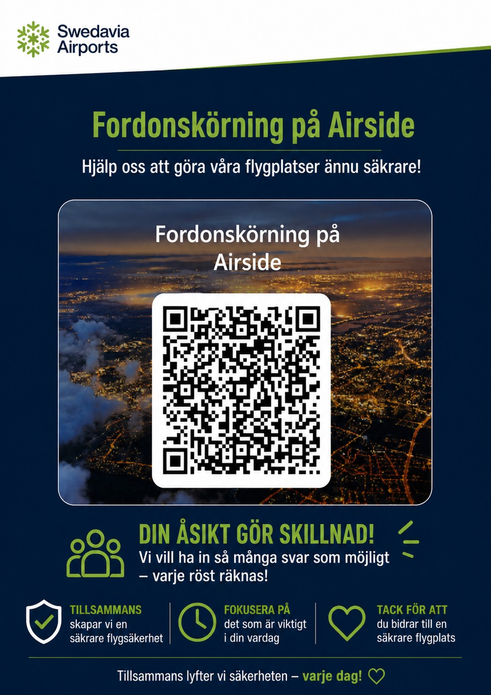 enkät om fordonskörning på airside